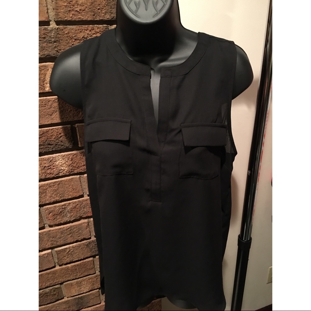 a.n.a a new approach black blouse